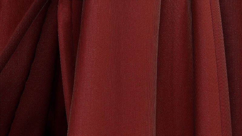 Tecido para Cortina American Florence Vermelho - Largura 2,90m - AME-75