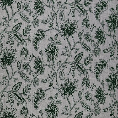 Tecido para Sofá Jacquard Floral Verde - Largura 1,40m - PIS-33