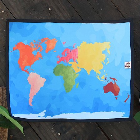 Banner - Mapa mundi