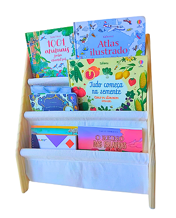 Estante de livros
