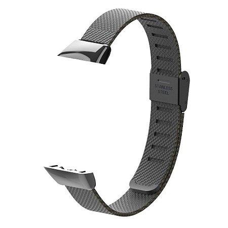 Pulseira de Metal para Huawei Band 6 Preto - Fecho de pressão