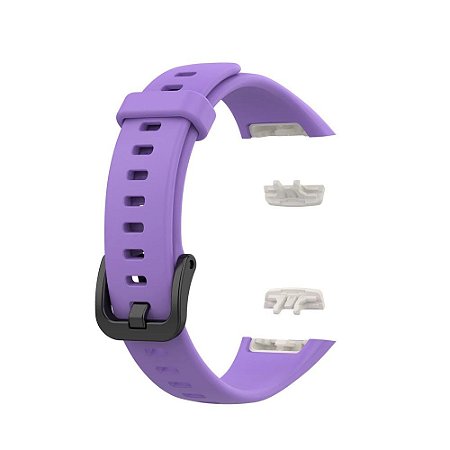 Pulseira de Silicone Lilás para huawei Honor band 6