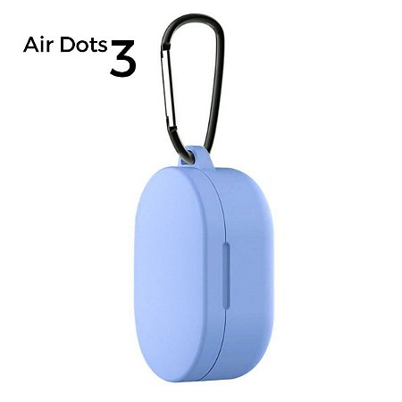 Capa p/ Case Anti Impacto Lisa Azul Claro - Air Dots 3