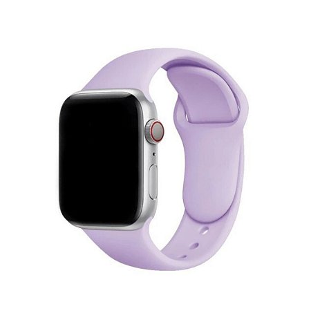 Pulseira de Silicone Lavanda L28 - Apple Watch e Iwo 42/44mm