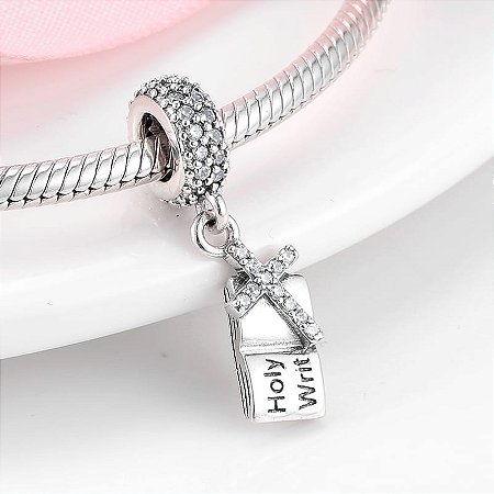 Berloque Charm Pendente Bíblia Sagrada