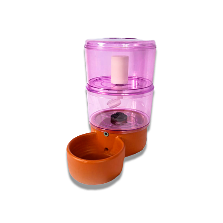 Acquapet acrílico 8L com bomba bivolt cores