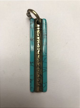 Pingente com Turqueza