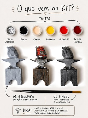 kit Pintura - kraken Art Studio