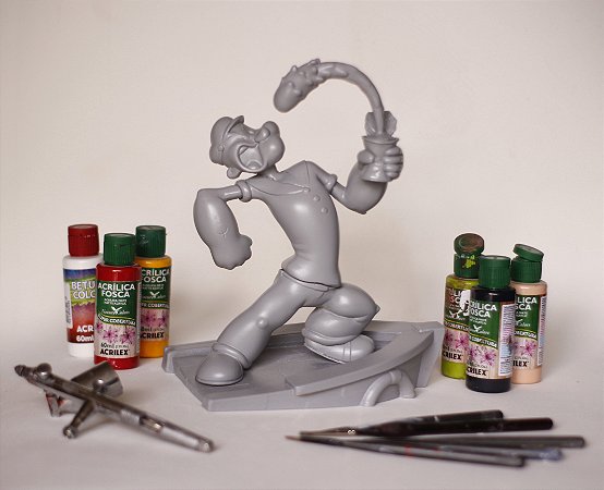 Popeye Resin Kit 1/6 (Para Pintar)