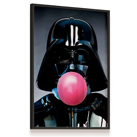 Quadro Decorativo Darth Vader Chiclete Star Wars