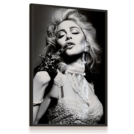 Quadro Decorativo Música Madonna Rainha Pop