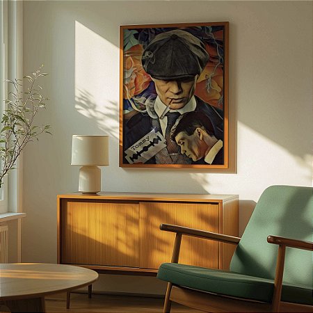 Quadro Decorativo Thomas Shelby  Peaky Blinders Cillian Murphy