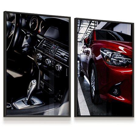 Quadro Estética Automotiva Carro Lava Rápido Carro Luxo