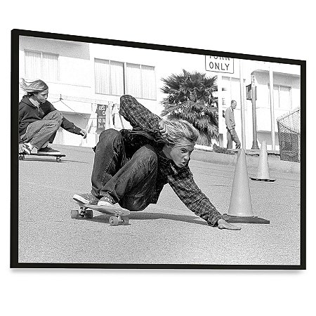 Quadro Decorativo Lenda Skate Jay Adams Skatista Radical