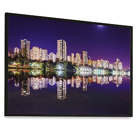 Quadro Decorativo Cidade de Londrina Noturna Paraná Brasil Ponto Turístico