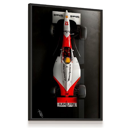 Quadro Decorativo Carro Corrida Fórmula 1 Ferrari Gp Mclaren
