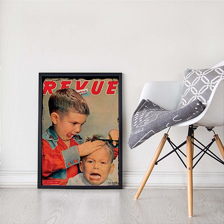 Quadro Decorativo Barbearia Meninos Barbershop Hair Corte Cabelo Masculino