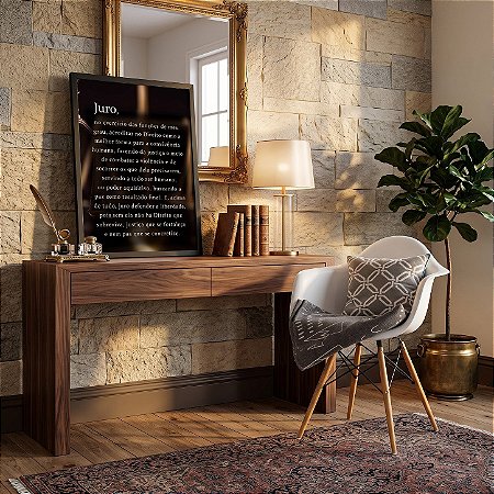Quadro Decorativo Juramento Direito Advocacia Advogado Justiça Lei Ordem