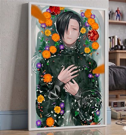 Quadro Decorativo Jujutsu Kaisen Junpei Yoshino Anime Mangá