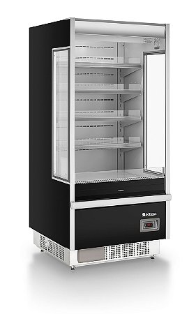 Refrigerador Vertical Aberto (Frios e Laticinios ou Hortifruti) GSTO-090 PR - Gelopar