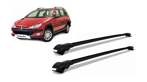 Travessa de Teto Slim Peugeot 206 SW ,  207 SW e 207 Escapade