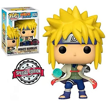 Funko POP! Minato Namikaze #935: Naruto Shippuden - Fings Store - A Maior  Loja Geek l Nerd l Game l Cultura Pop do Brasil