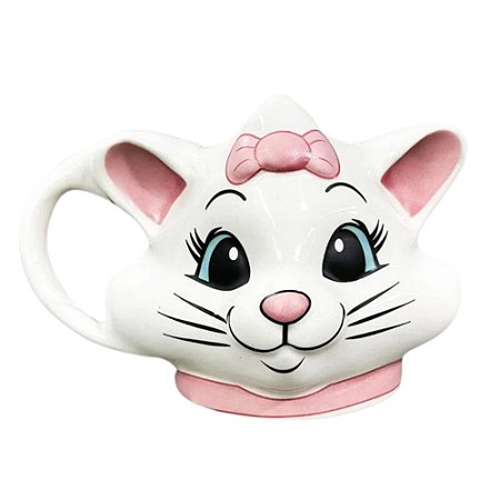 Caneca 3D Gata Marie: Disney - Fings Store - A Maior Loja Geek l Nerd l  Game l Cultura Pop do Brasil