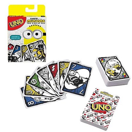 Jogo De Cartas Mattel UNO Minimalista