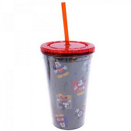 Copo Com Canudo Mickey: Disney - MKP