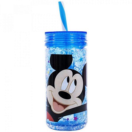 Copo Congelante Com Canudo Mickey: Disney - MKP