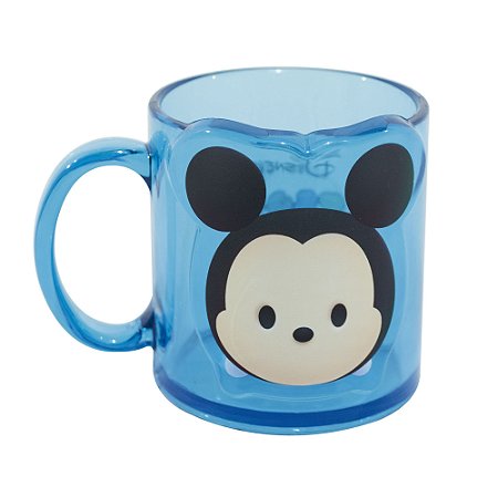 Caneca Acrílica Azul Mickey Tsum Tsum: Disney - MKP