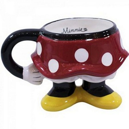 Caneca Porcelana Corpo Minnie: Disney - MKP