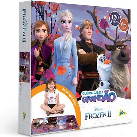 Frozen 2: Meu Primeiro Livro Quebra-Cabeças : Disney: .com