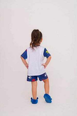 Pijama Dog Lovers Manga Curta