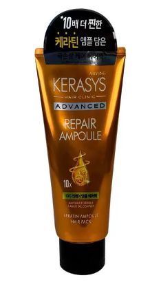 Mascara Advanced Repair 10x Keratin Ampoule Hair Pack Kerasys 300ML