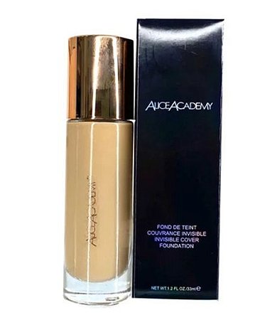 BASE LÍQUIDA ALTA COBERTURA ALICE ACADEMY - 33ML