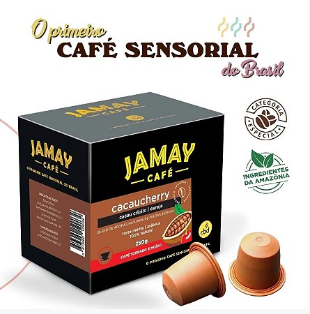 JAMAY Cafe CacauCherry - CAPSULAS - 10 Capsulas 50g