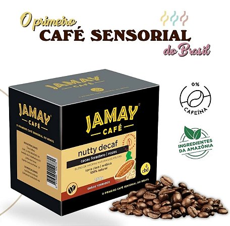 JAMAY Cafe Nutty DECAF - GRAOS - Sache 250g