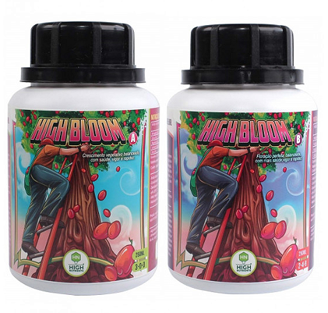 High Nutrients Bloom Part A + Part B 250ml