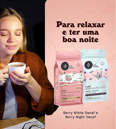 Cafe Berry White DECAF - GRAOS - Sache 500g