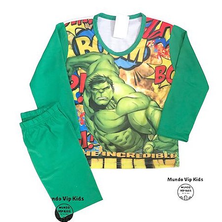 Pijama Infantil HULK - Kids Line