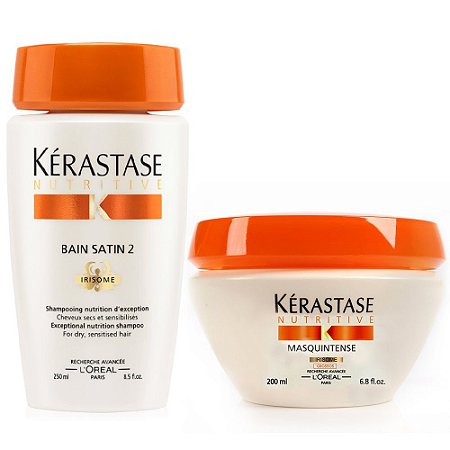 Kit Kérastase Nutritive Satin Masquintense Cabelos Grossos 