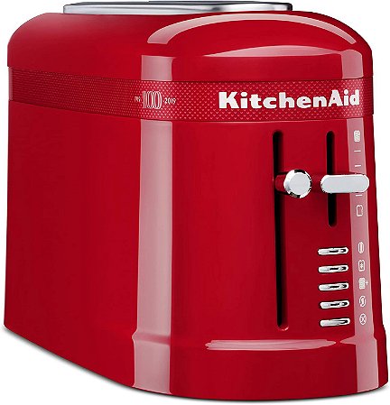 Torradeira Elétrica KitchenAid 2 Fatias Edição Limitada 100 Anos - Vermelha