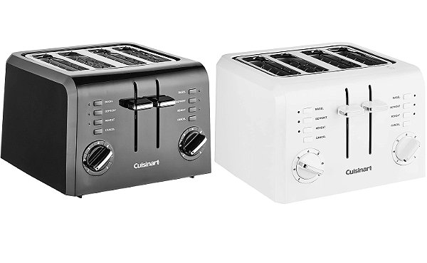 Torradeira Compacta 4 Fatias 7 Configurações Cuisinart - CPT-142