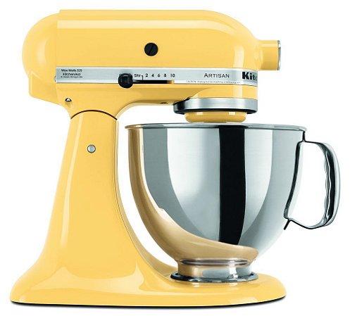 Batedeira Planetaria Kitchenaid Stand Mixer Artisan Majestic Yellow - Amarelo