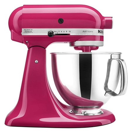 Batedeira Planetaria Kitchenaid Stand Mixer Artisan Rosa Cranberry - Rosa Pink