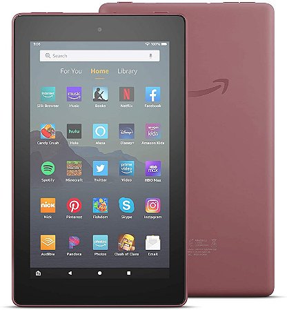 Tablet Amazon Fire Hd 7 Com Alexa 16gb Android - Vermelho