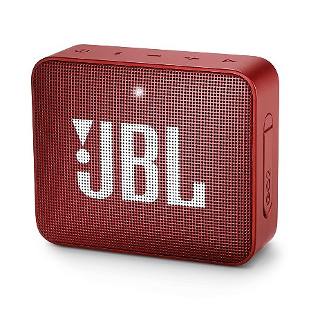 Mini Caixa de som Bluetooth com Viva Voz JBL GO 2 - Vermelho
