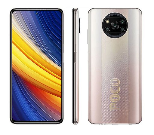 Smartphone Xiaomi Poco X3 PRO 256GB Versão Global Desbloqueado - Bronze