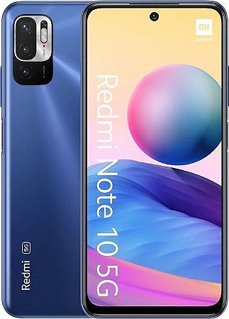 Smartphone Xiaomi Redmi Note 10 128GB/4GB RAM 5G Versão Global - Nighttime Blue/Azul